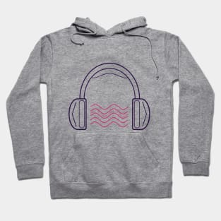 Lost in another world - Headphones Hoodie